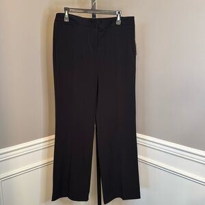 Relativity jet black trousers size 12